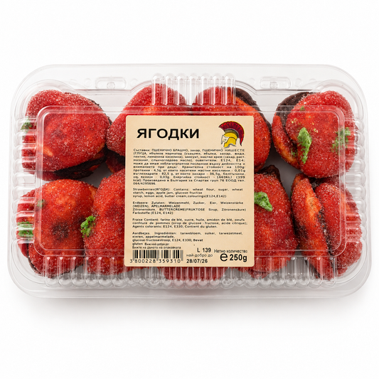 Erdbeerplätzchen 250g SPARTAK