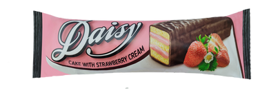 DAISY Trockengebäck 50 g mit Erdbeercreme