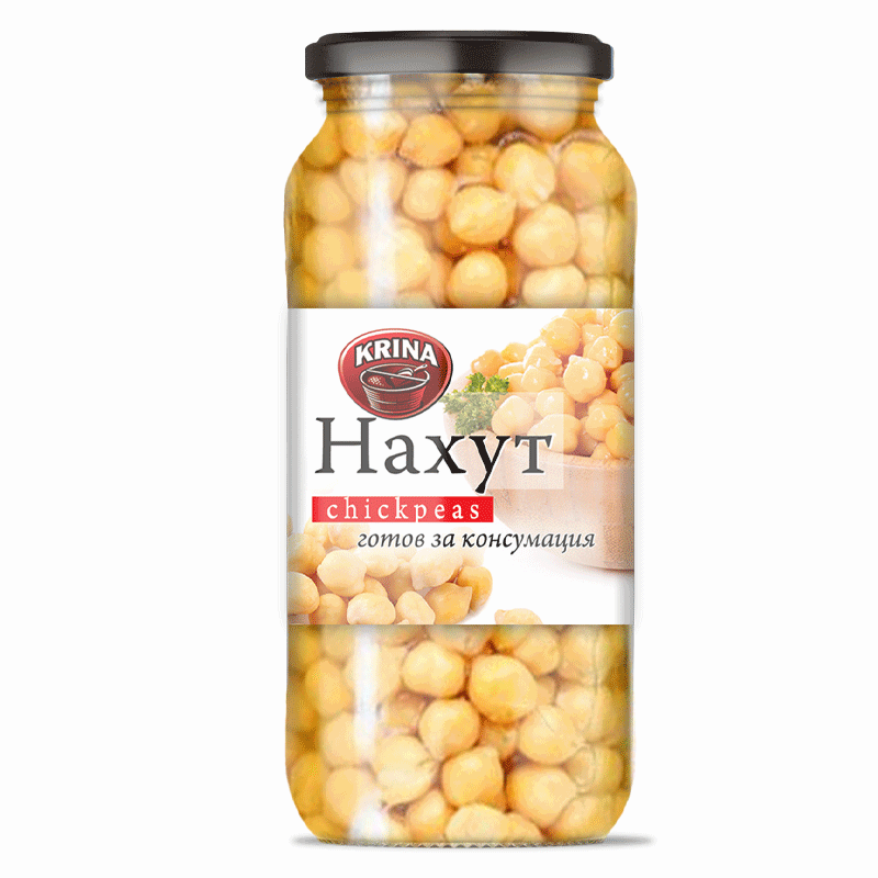 Gekochte Kichererbsen 540g, KRINA