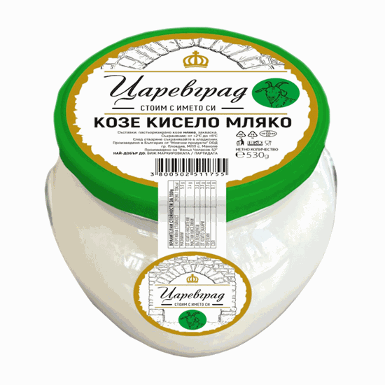 Ziegenmilch Joghurt ''Tsarevgrad'' 530g MANOLE