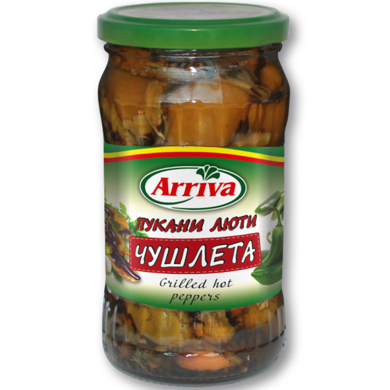 Gegrillte scharfe Paprikaschoten 260g ARIVA