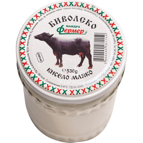 Büffeljoghurt 530g, FERMER