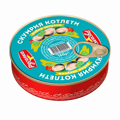 Makrelen-Fischsnack 160g, RUSALKA