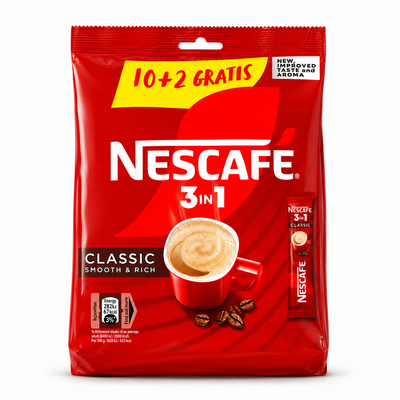 3 in 1 ''Classic'' NESCAFE 10+2