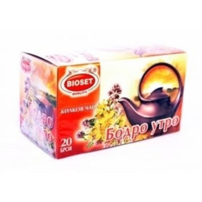 ''Bodro Utro'' Wacher Morgen Tee 20st BIOSET