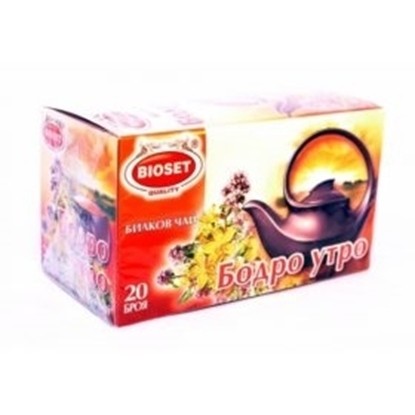 ''Bodro Utro'' Wacher Morgen Tee 20st BIOSET